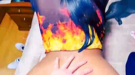 my first time cumming inside my petite latina girlfriend during passionate doggystyle