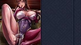 anime duo engages in kinky sex party at tavern in king of kinks game