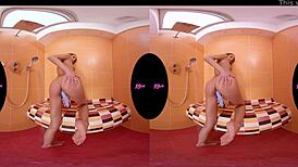 Shocking Teen Lexi Layo Shower Vr Sex