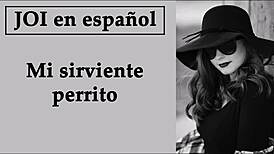 Femdom joi instructions with spanish voice