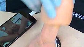 guy using fleshlight for personal pleasure and release