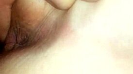 real couple epic slip and stretch with huge cock