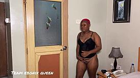 Massive dick takes down milf in missionary