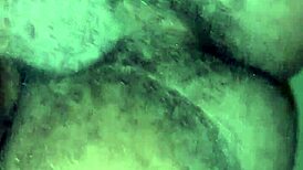 Young black guy interacts with mature white woman