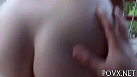 Gorgeous teen Carmen Callaway gets intense blowjob and missionary fucking with xxl cock