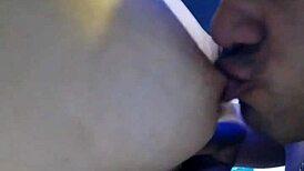 Enjoying Natural Breasts In Intimate Setting