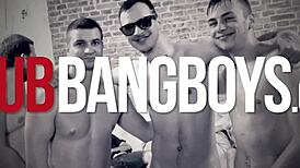 His first day as a gay gigolo, topping with face fucking and rimjob.