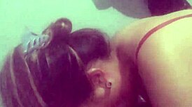 Teen BBW Neighbor Rides Cock in Homemade Taboo Encounter