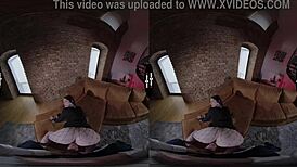 your boyfriend's girl gives a blowjob in the dark room