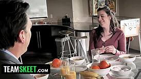 Foster Stepdaughter Jazmin Luv Suppresses Urges Riding