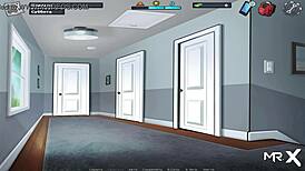 cheerleader blows wild in summertimesaga e2 58 😈