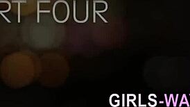 Cute lesbian babes lick each other in high definition scissoring scene