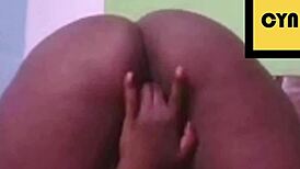 Cyndy Blackslave, show your Master how you spank and squirt on cam!