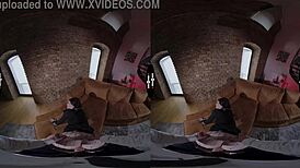 your boyfriend's girl gives a blowjob in the dark room