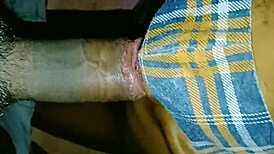 Hey, I'm licking my boyfriend's cock homemade style