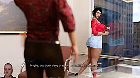 i can’t get enough of anna fucking carl in this wild 3d hentai game!