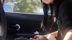 Lesbian Handjob In Car With Friend