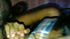 Hey, I'm licking my boyfriend's cock homemade style