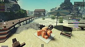 rich roblox babe gets wild fucking