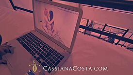 Naughty friend invites me for a tasty game at home