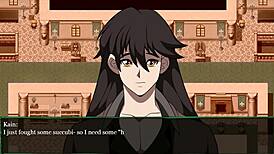 Kain seduces angel in hentai succubus covenant