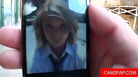 wanna see a european teen get a messy creampie in shaved pussy action?