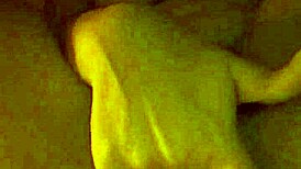 Horny petite latina slut masturbates close-up, fingering her shaved pussy until she cums hard.