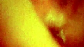 Horny petite latina slut masturbates close-up, fingering her shaved pussy until she cums hard.