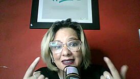 The wife says, 'Lola, what do I do?' while the husband fucks the maid passionately