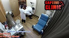 Naked behind the scenes with jasmine rose in corporate slaves, hospital bloopers, doctor accidents, mexican bdsm vibes.