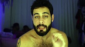 Seven Hairy and Naked Men Without Cover