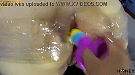 Curious How This Chubby Ass Swallows a Dildo So Easily?