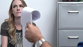 super skinny cute teen shoplifter getting fucked