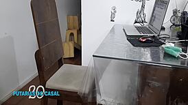 Wife calls IT guy for notebook fix, ends up with hardcore anal 😏