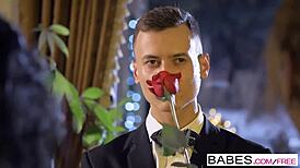 Alexis Crystal and Anie Darling with Charlie Dean in Interracial Babe Company Clip