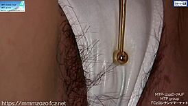 Asian cosplay fetish shooting session