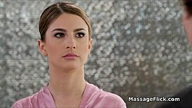 Undercover cop receives deepthroat massage