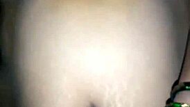 A couple engages in hardcore fucking with big tits and handjob on the couch.