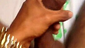 enjoying a relaxing solo session with sexy touches