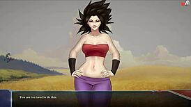 dragon ball goddess gives epic tit job in part 43 adventure