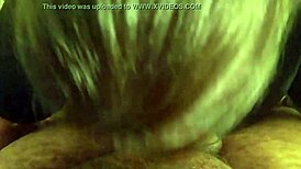 Wifey gives sloppy deepthroat blowjob!