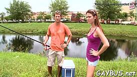 wanna see hot gay bareback sucking action?