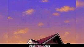 tsundere stepsister hitomi gets fucked hard in this hentai porn