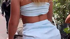 Almost got caught licking pussy in Amsterdam streets! 😅