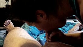 Girlfriend Sucking Boyfriend!