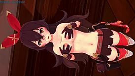 Amber teases with shorts, bent over for doggystyle action?