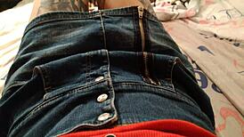 pov teen masturbates to orgasm with horny moans