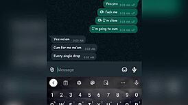 Detailed whatsapp sex chat session with an uber driver unfolds passionately.