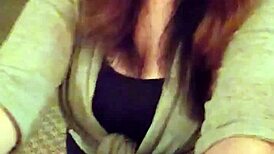 Watch this cute redhead sucking cock hard in face fucking action.