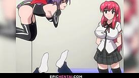 tsundere stepsister hitomi gets fucked hard in this hentai porn